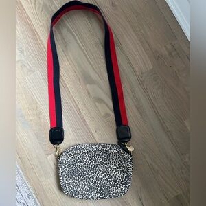 Clare V. Leopard print Crossbody bag - excellent condition